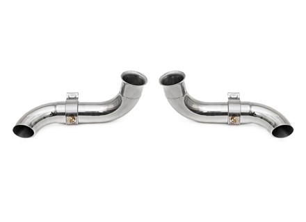 Fabspeed Competition Muffler Outlets W / Adjustable Turndowns. Porsche 996 GT3 - 99611112290, 99611112291, 99611112293, 99611112190, 99611112191, 99611112193 - FS.POR.996GT3.CMO